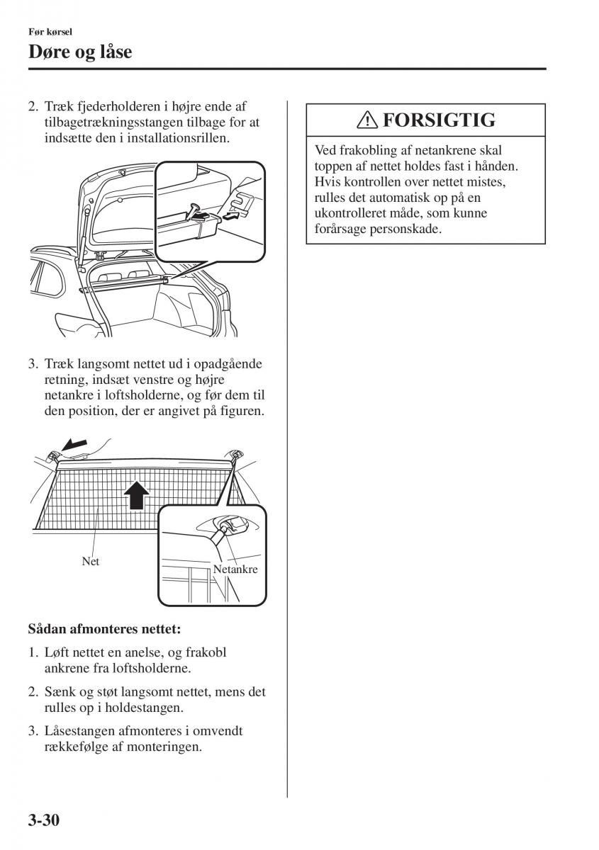 Mazda 6 III Bilens instruktionsbog / page 110