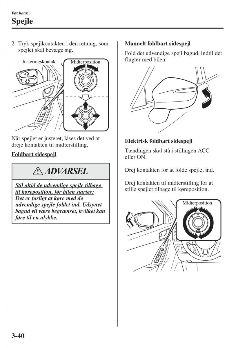 Mazda 6 III Bilens instruktionsbog / page 120