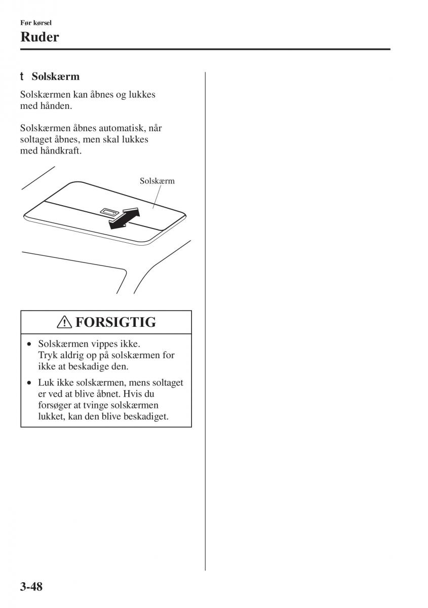 Mazda 6 III Bilens instruktionsbog / page 128