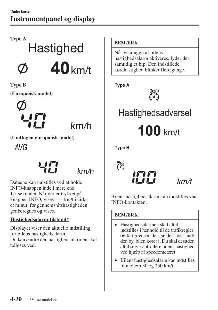 Mazda 6 III Bilens instruktionsbog / page 188