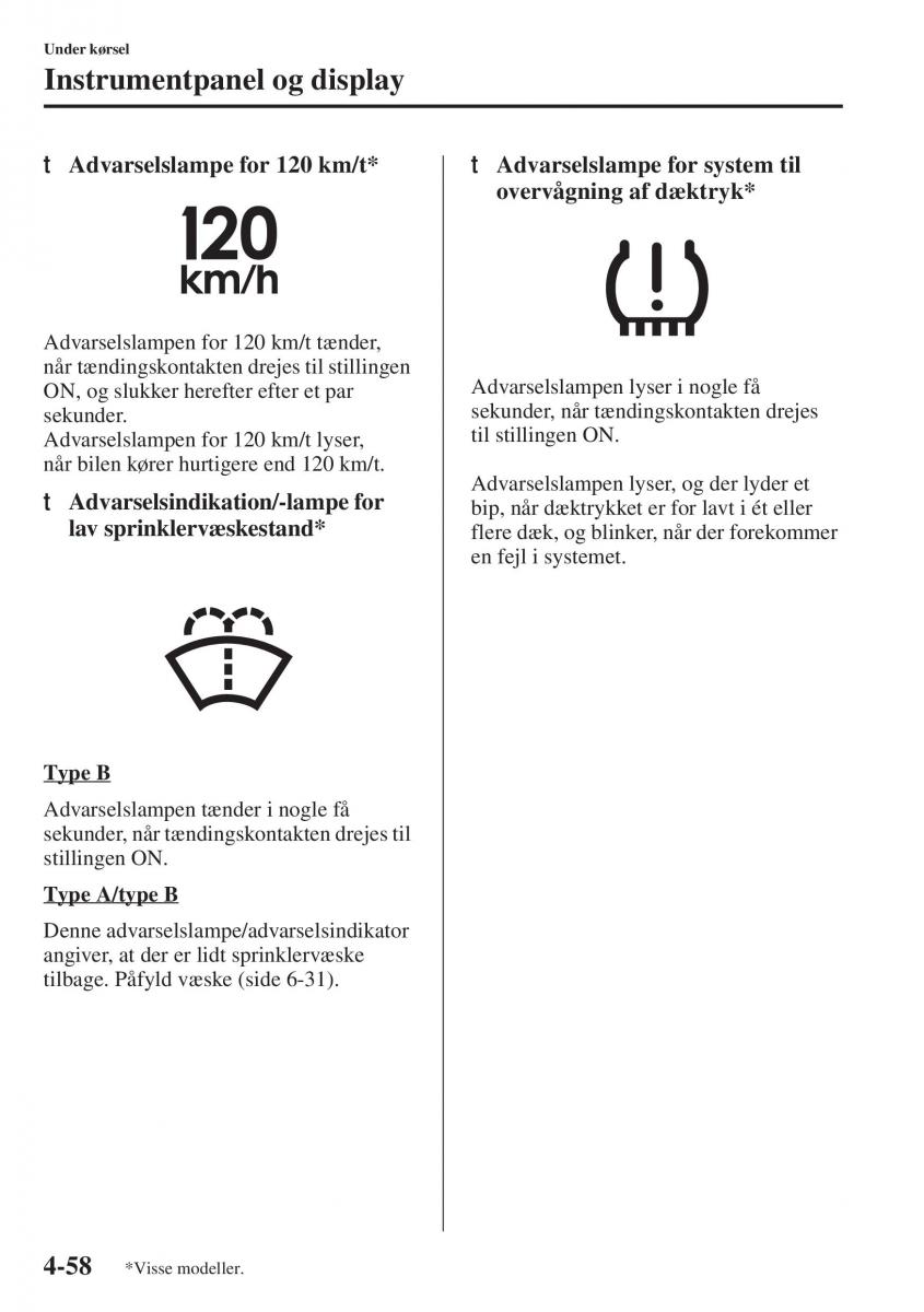 Mazda 6 III Bilens instruktionsbog / page 216