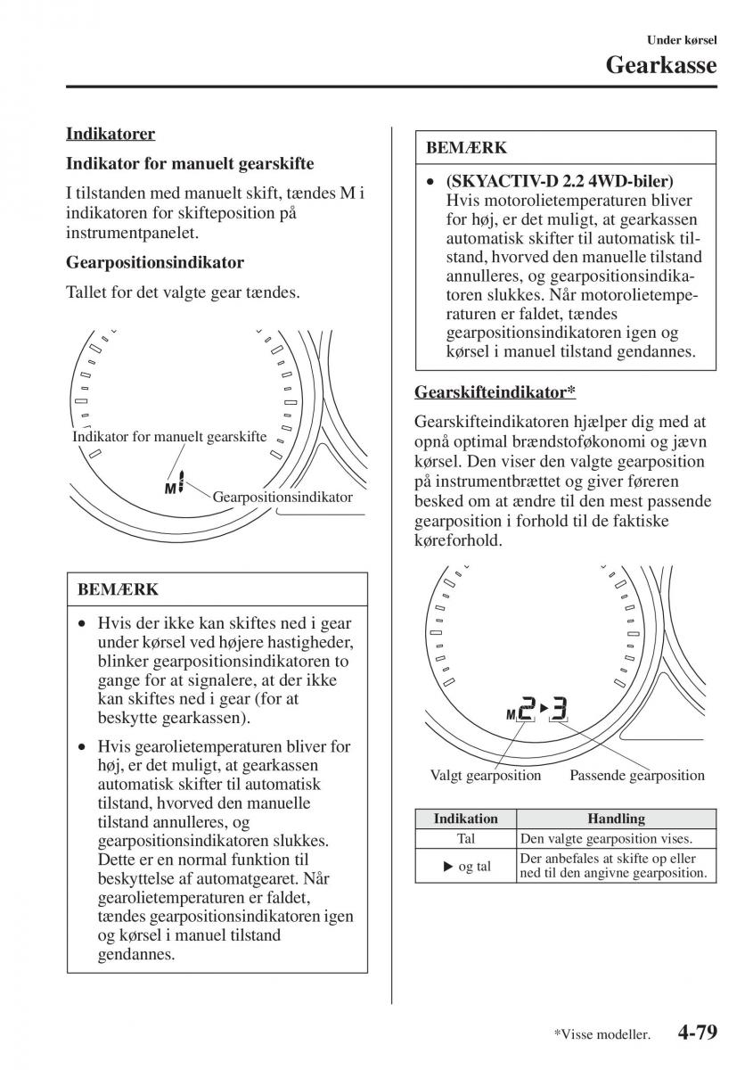 Mazda 6 III Bilens instruktionsbog / page 237