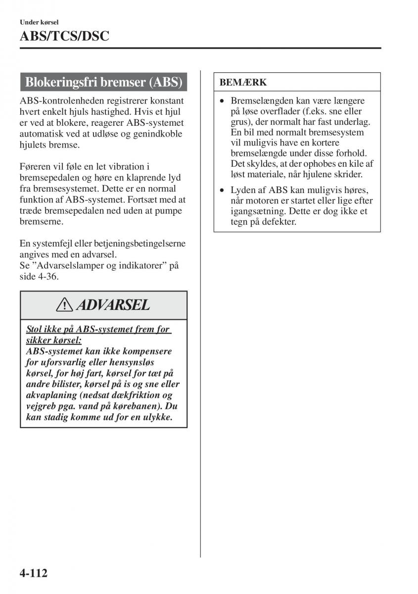 Mazda 6 III Bilens instruktionsbog / page 270