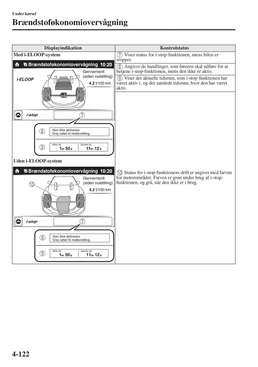 Mazda 6 III Bilens instruktionsbog / page 280