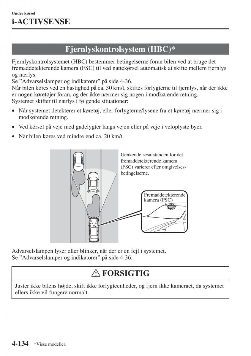 Mazda 6 III Bilens instruktionsbog / page 292