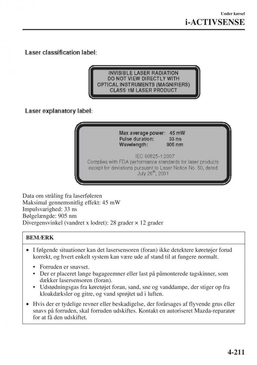 Mazda 6 III Bilens instruktionsbog / page 369