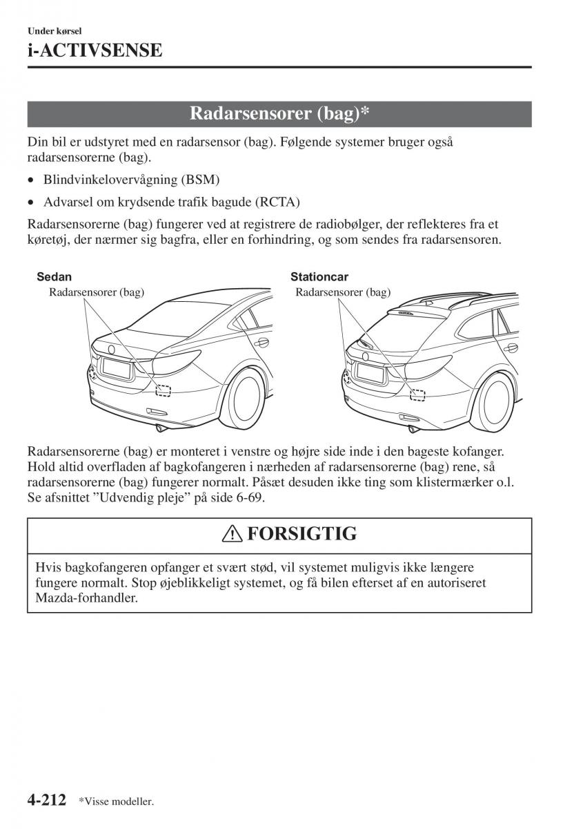 Mazda 6 III Bilens instruktionsbog / page 370