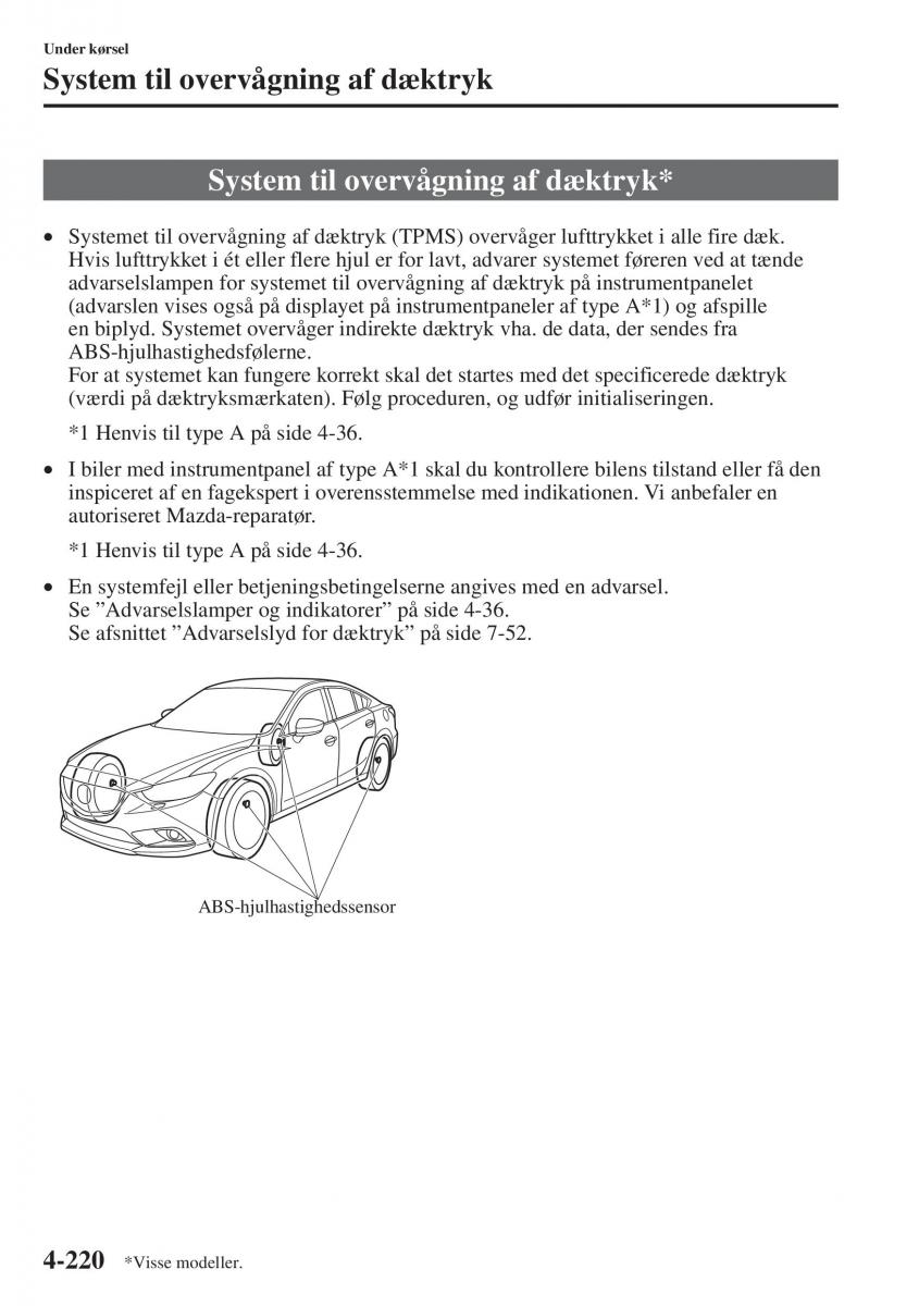 Mazda 6 III Bilens instruktionsbog / page 378