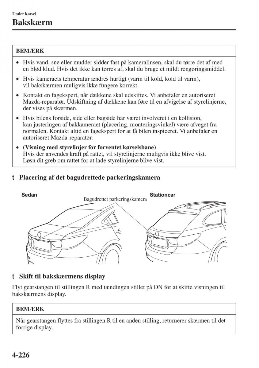 Mazda 6 III Bilens instruktionsbog / page 384