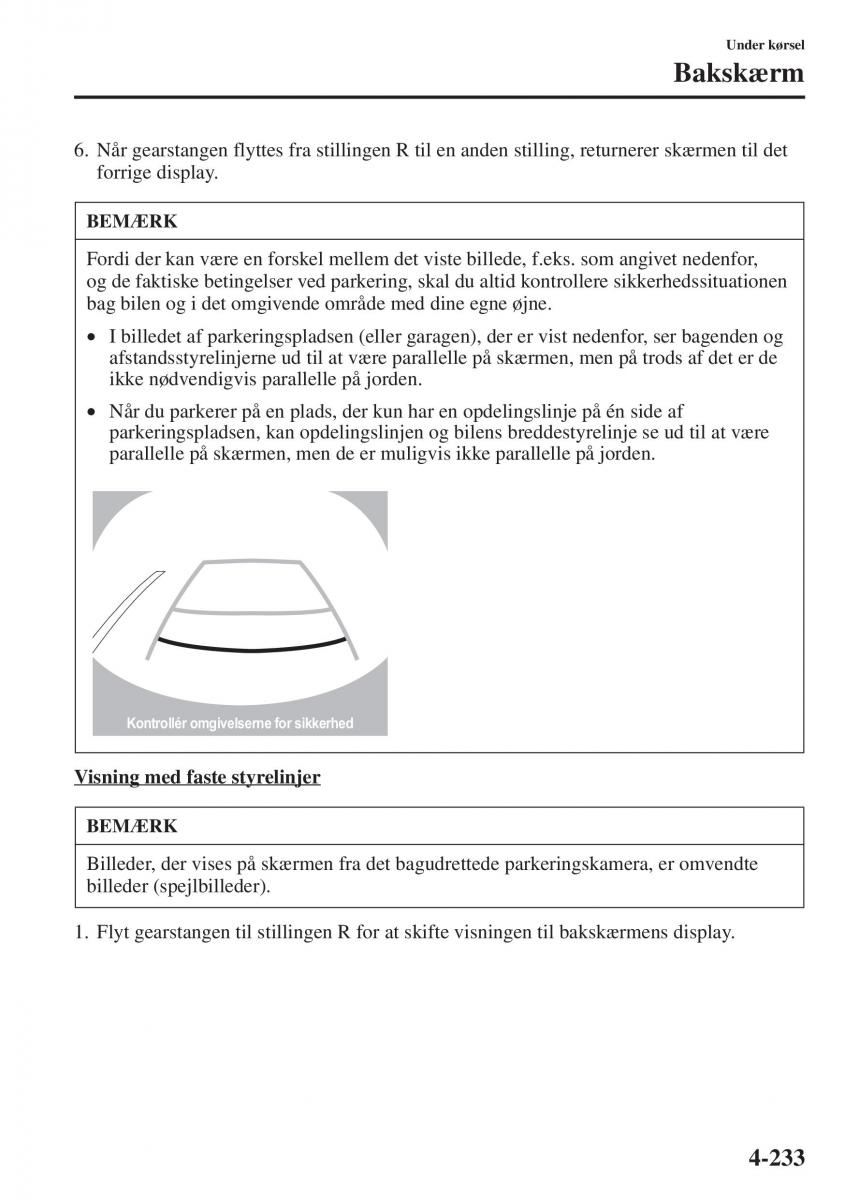 Mazda 6 III Bilens instruktionsbog / page 391