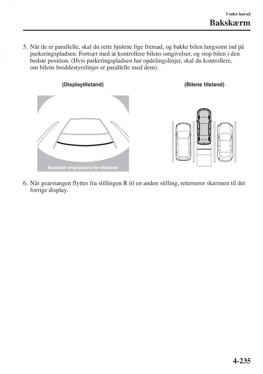 Mazda 6 III Bilens instruktionsbog / page 393