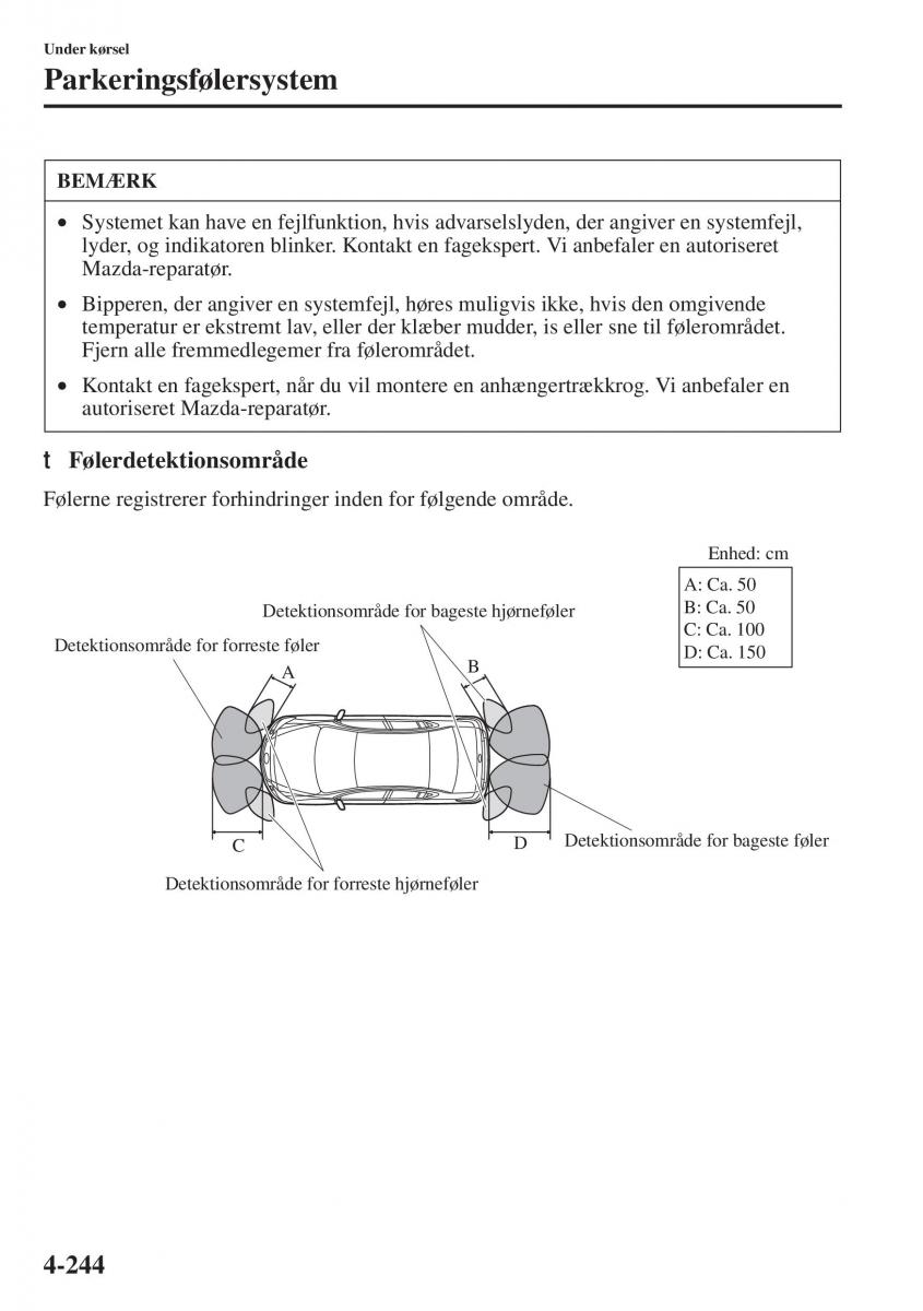 Mazda 6 III Bilens instruktionsbog / page 402