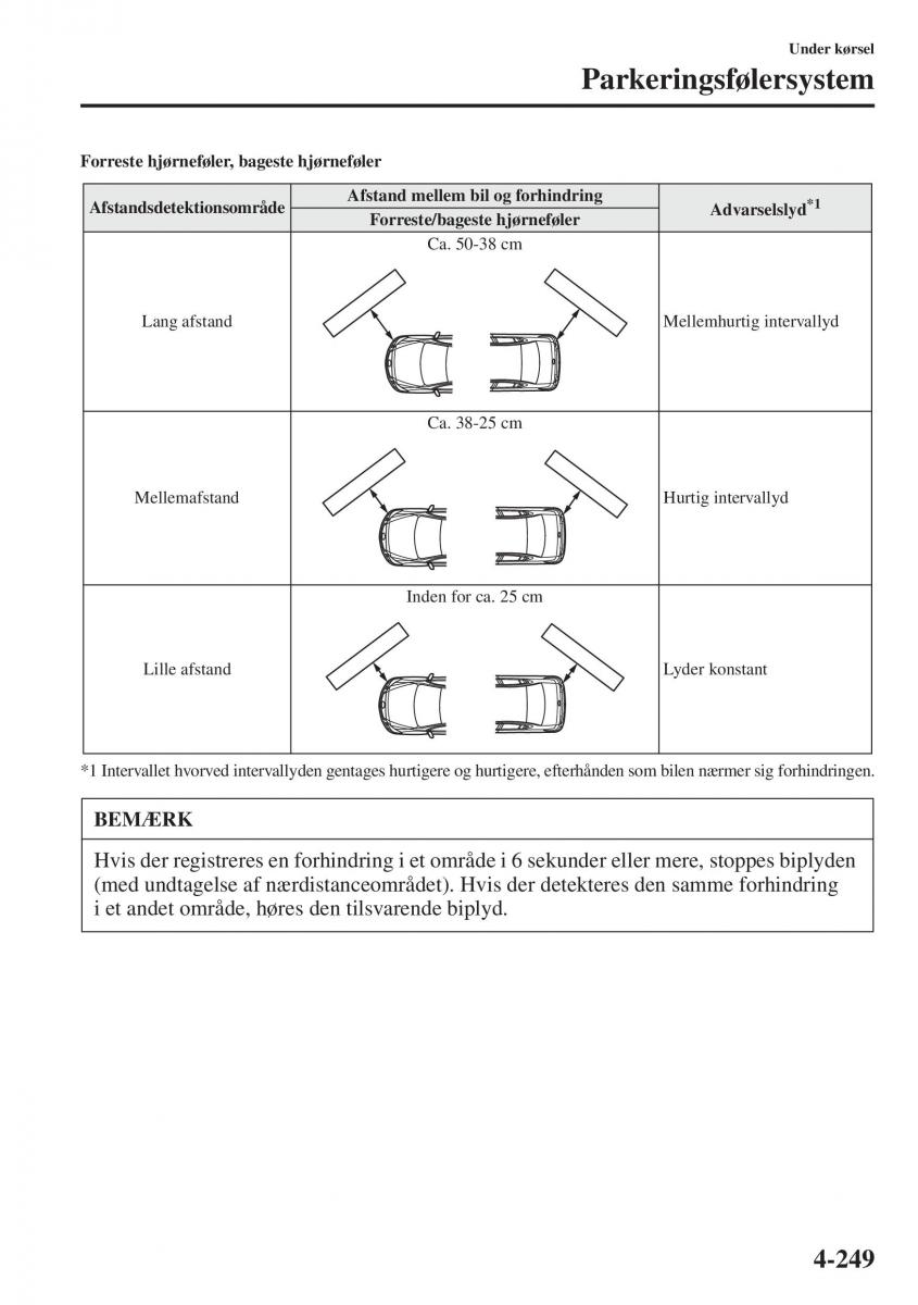 Mazda 6 III Bilens instruktionsbog / page 407