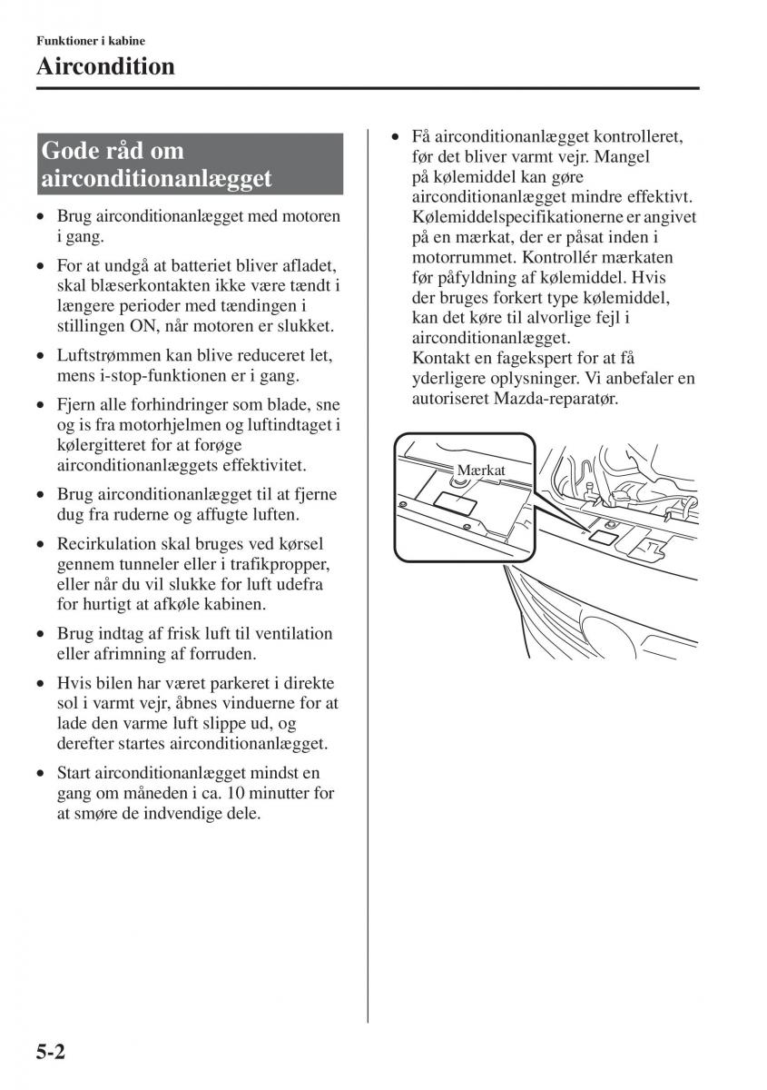 Mazda 6 III Bilens instruktionsbog / page 410