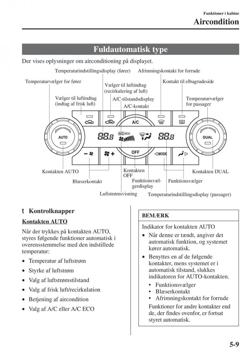 Mazda 6 III Bilens instruktionsbog / page 417