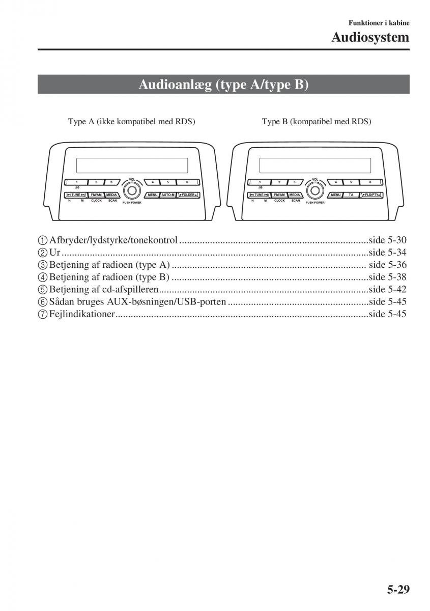 Mazda 6 III Bilens instruktionsbog / page 437