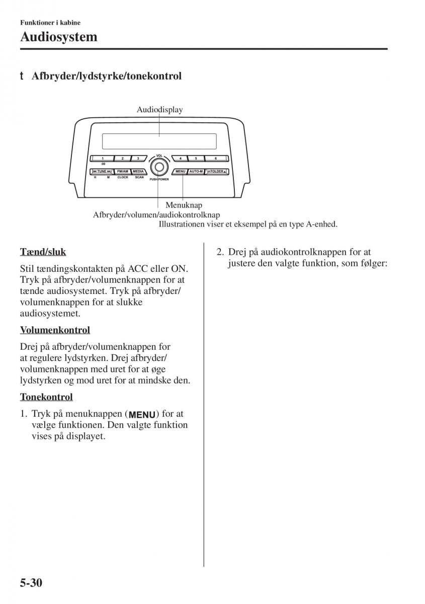 Mazda 6 III Bilens instruktionsbog / page 438