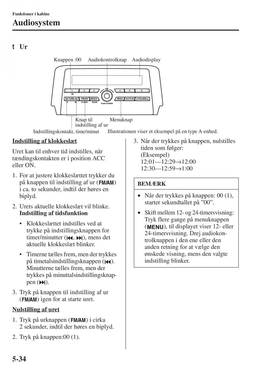 Mazda 6 III Bilens instruktionsbog / page 442