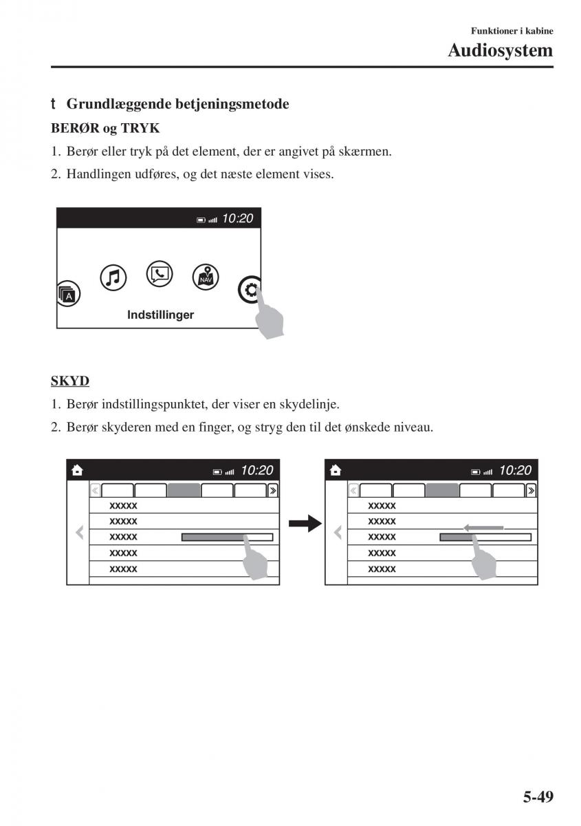 Mazda 6 III Bilens instruktionsbog / page 457