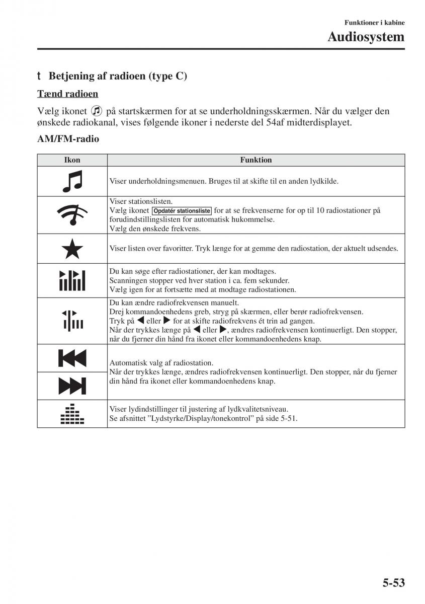 Mazda 6 III Bilens instruktionsbog / page 461