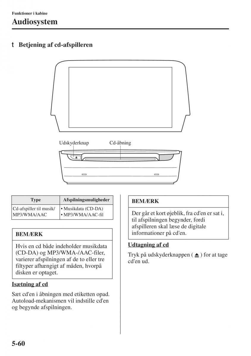 Mazda 6 III Bilens instruktionsbog / page 468