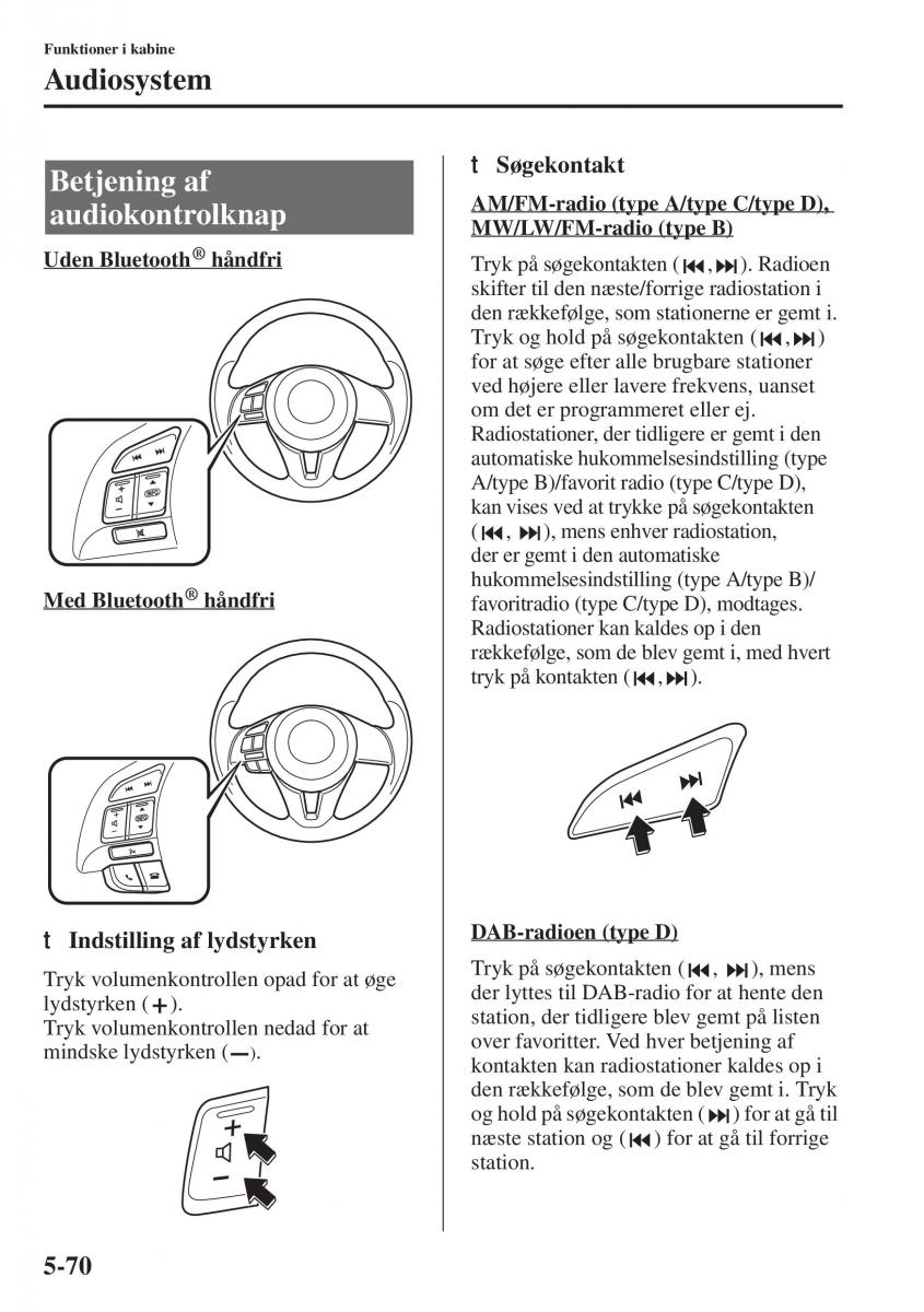 Mazda 6 III Bilens instruktionsbog / page 478