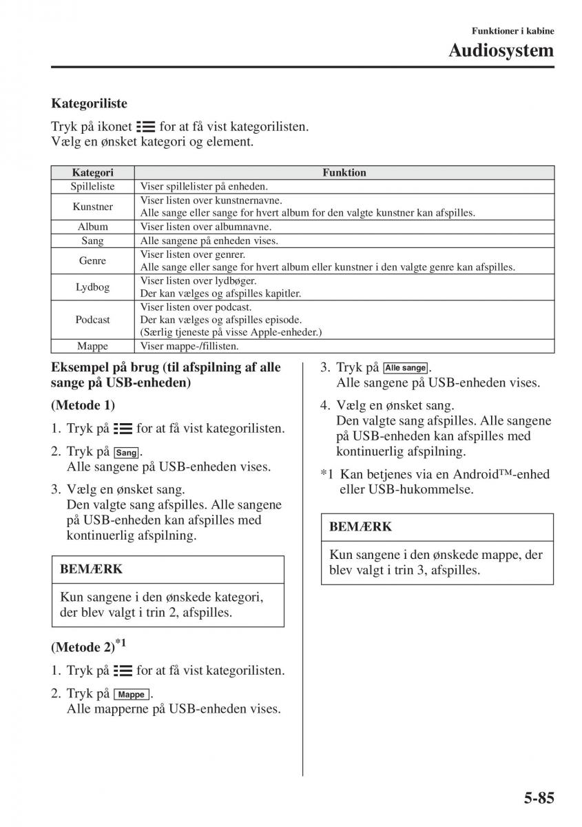 Mazda 6 III Bilens instruktionsbog / page 493