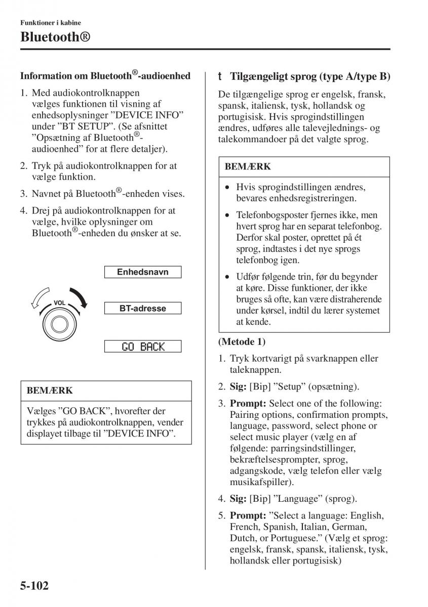 Mazda 6 III Bilens instruktionsbog / page 510