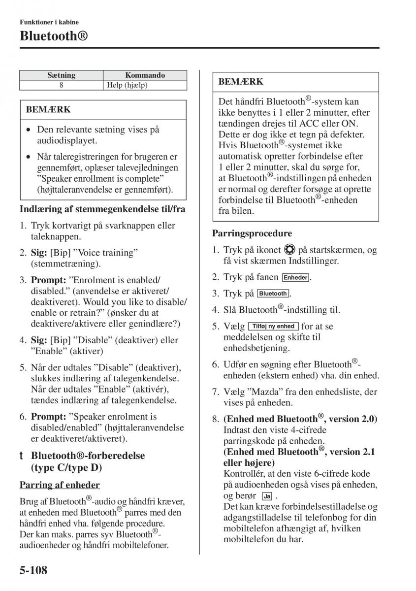 Mazda 6 III Bilens instruktionsbog / page 516