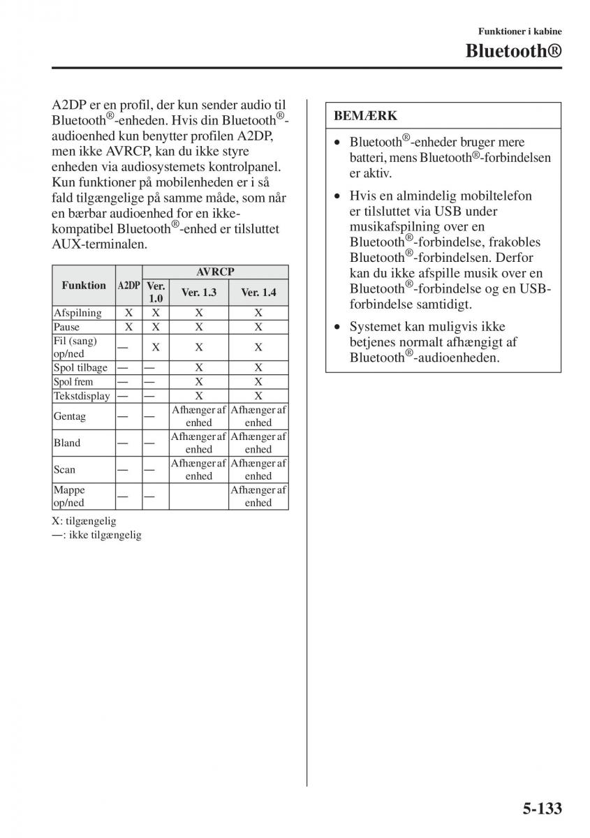 Mazda 6 III Bilens instruktionsbog / page 541