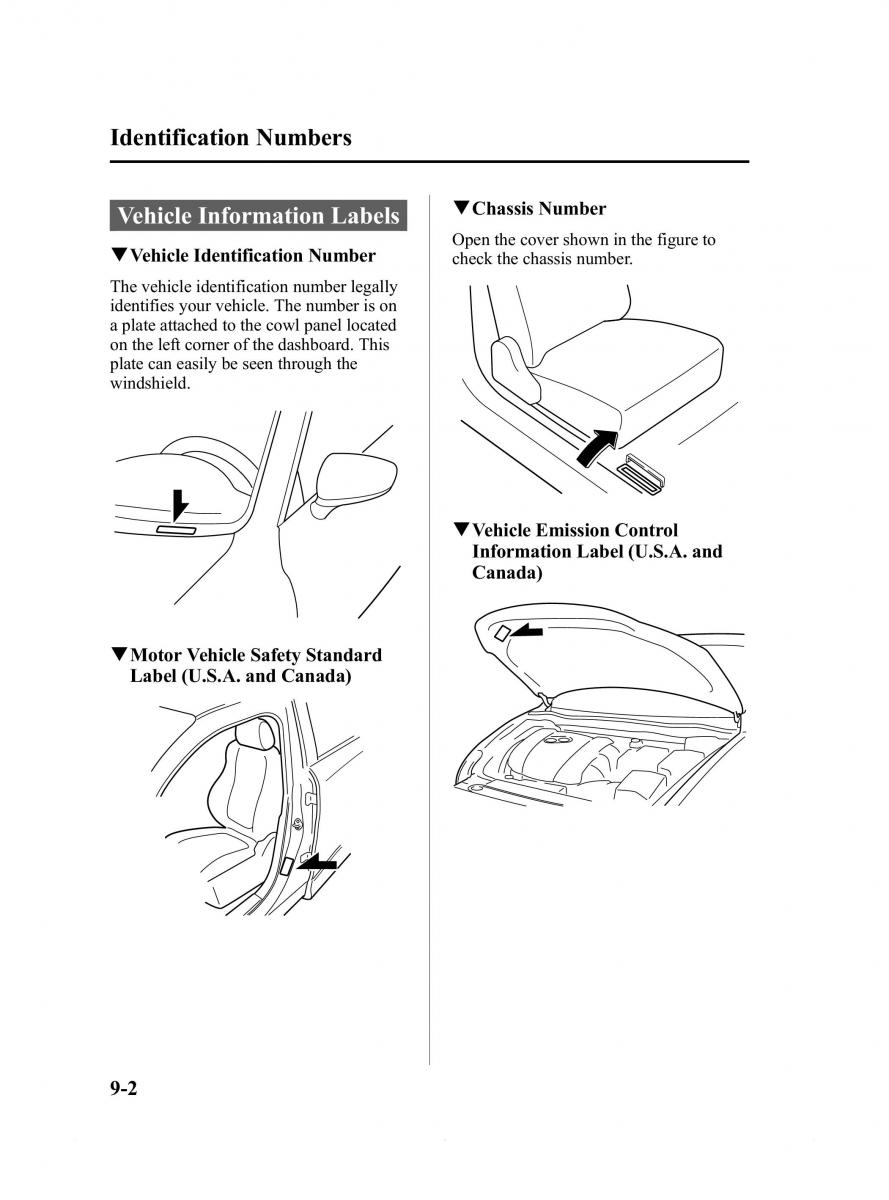 Mazda 6 III owners manual / page 556