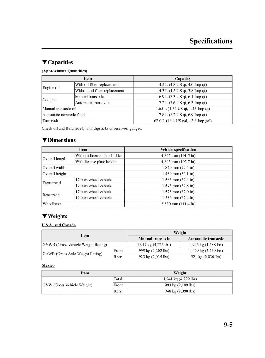 Mazda 6 III owners manual / page 559