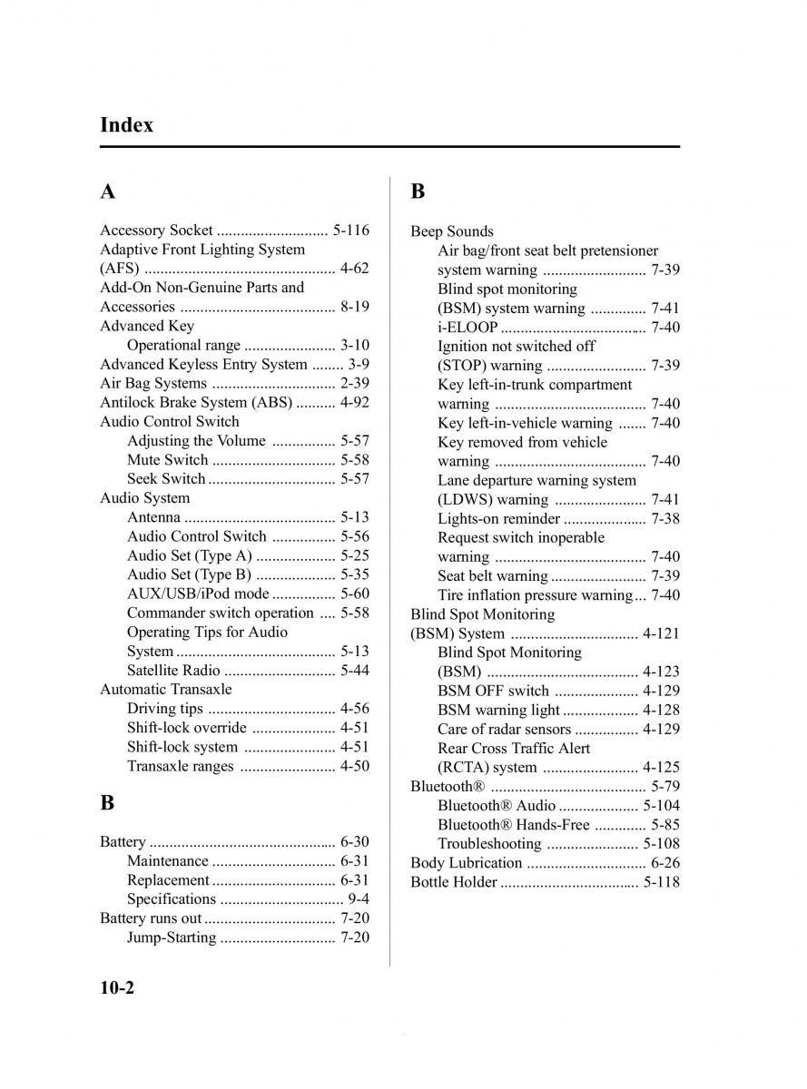 Mazda 6 III owners manual / page 568