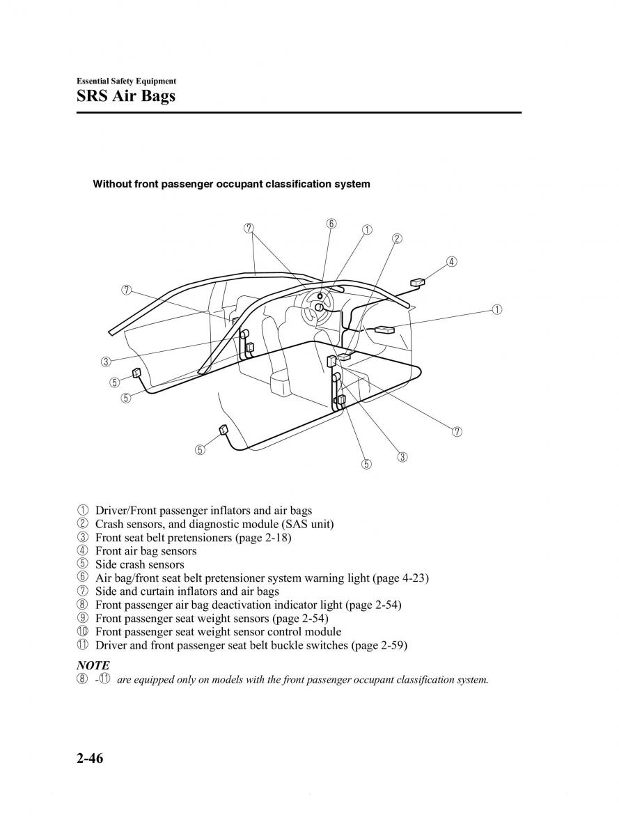 Mazda 6 III owners manual / page 58