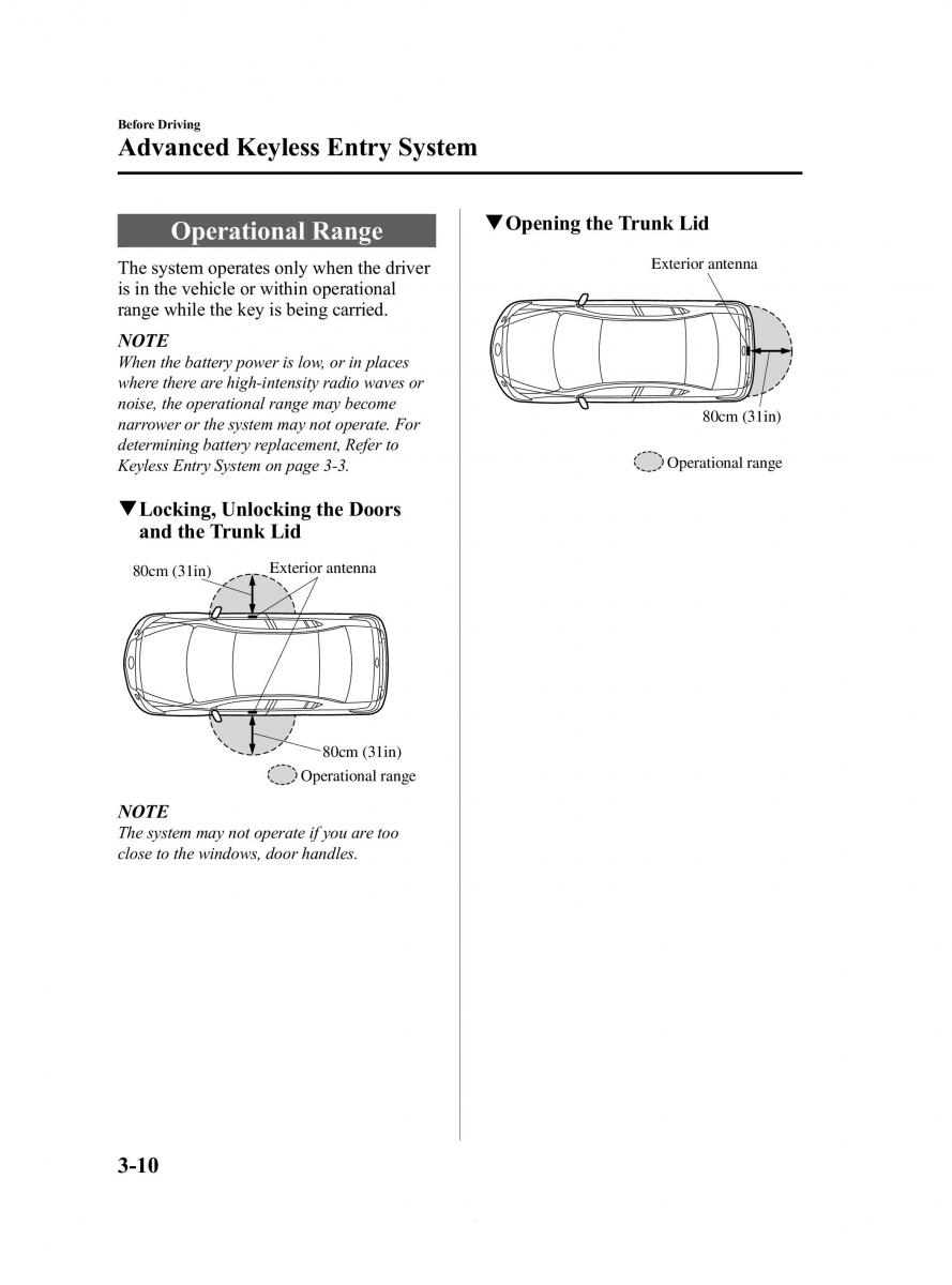 Mazda 6 III owners manual / page 82