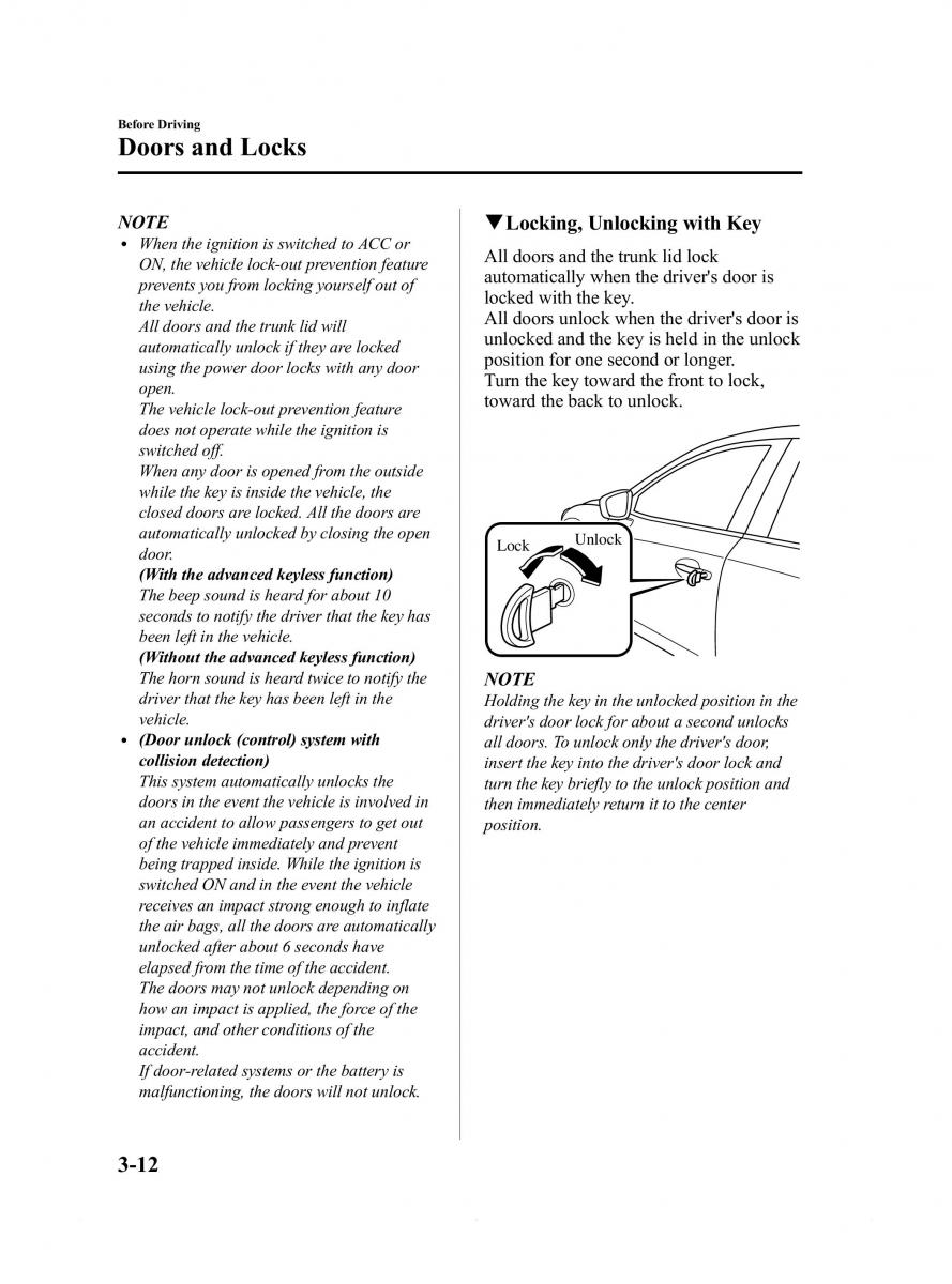 Mazda 6 III owners manual / page 84