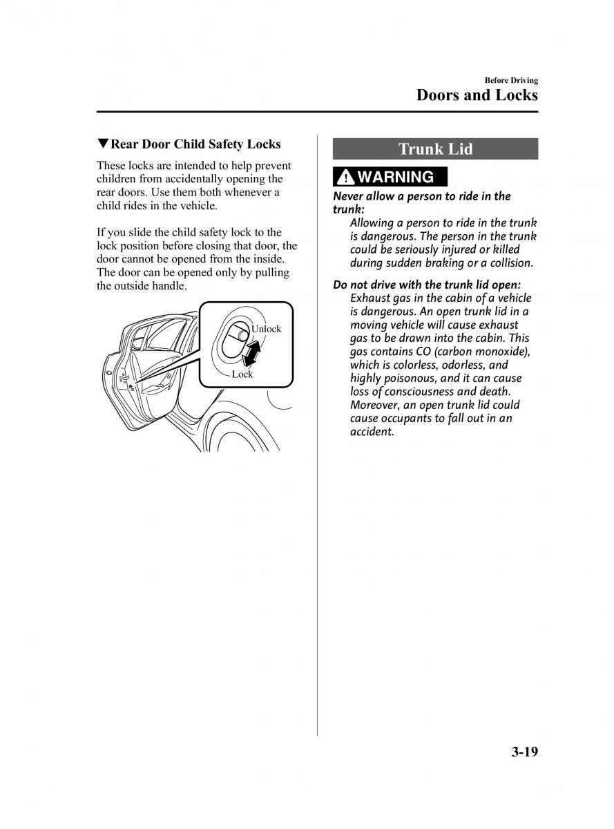 Mazda 6 III owners manual / page 91