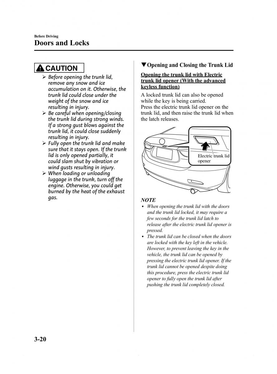 Mazda 6 III owners manual / page 92