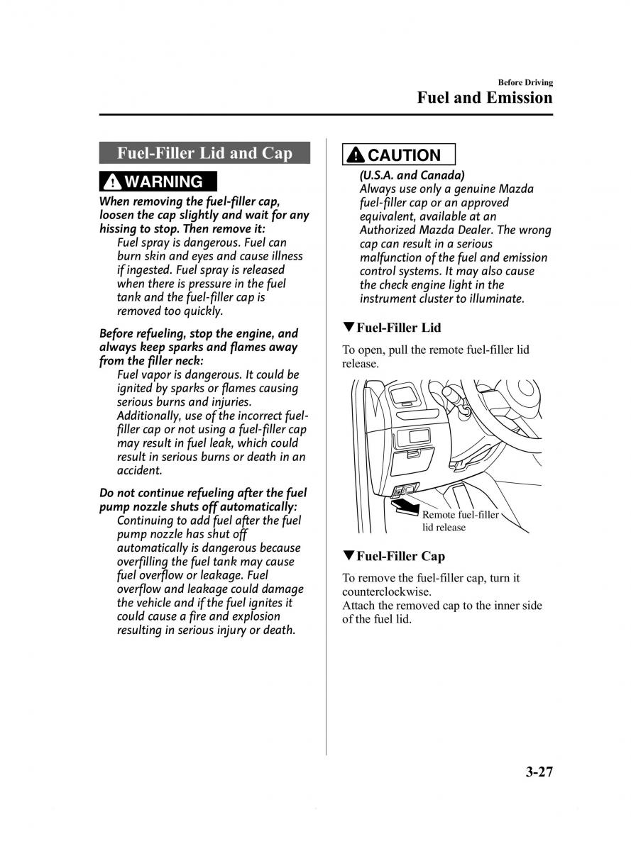 Mazda 6 III owners manual / page 99