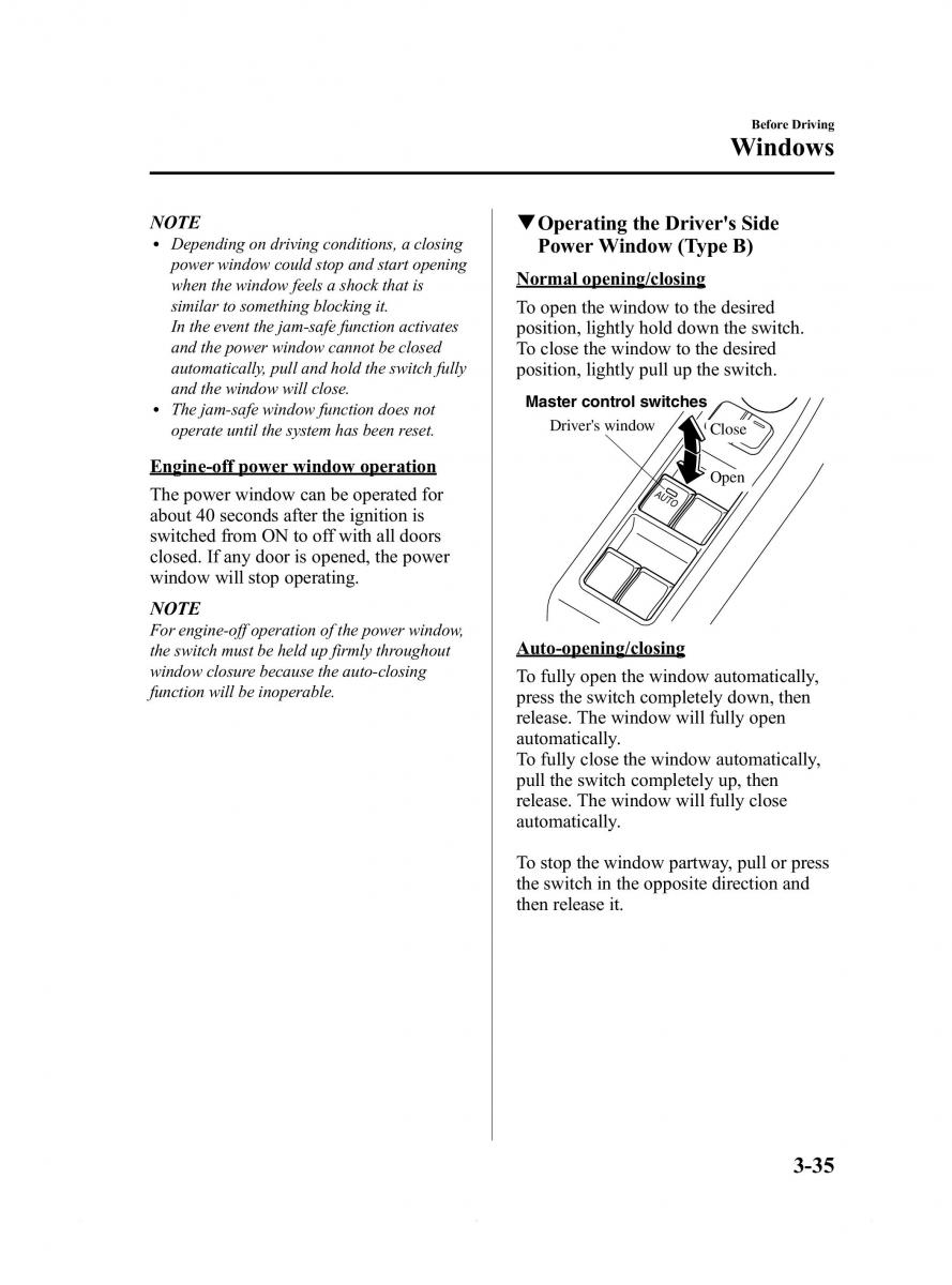 Mazda 6 III owners manual / page 107