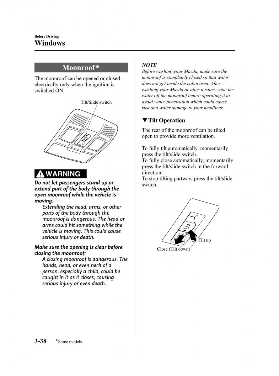 Mazda 6 III owners manual / page 110