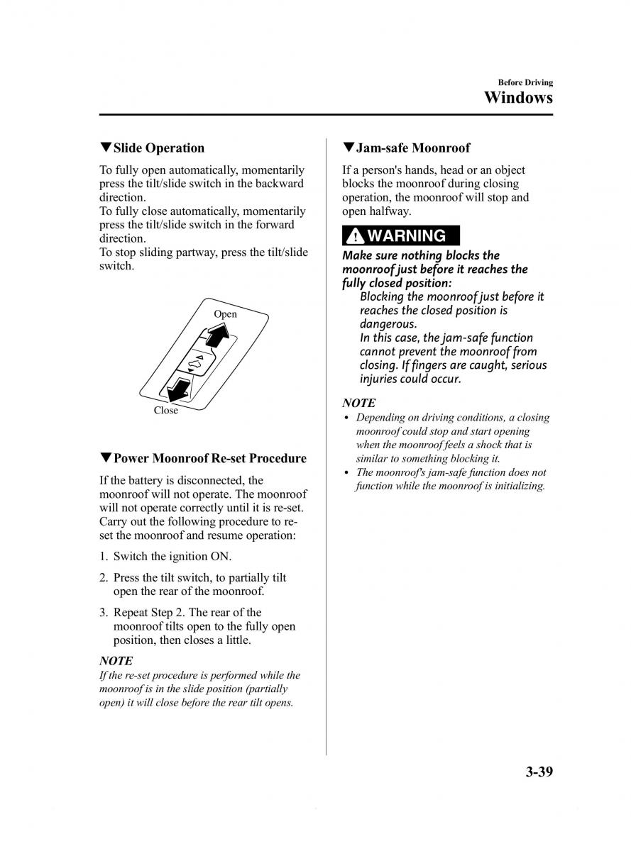 Mazda 6 III owners manual / page 111