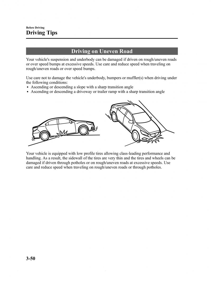 Mazda 6 III owners manual / page 122