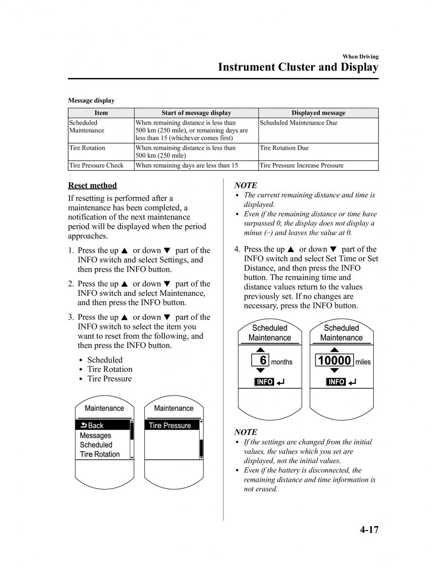 Mazda 6 III owners manual / page 141