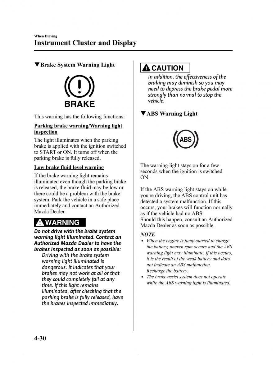 Mazda 6 III owners manual / page 154