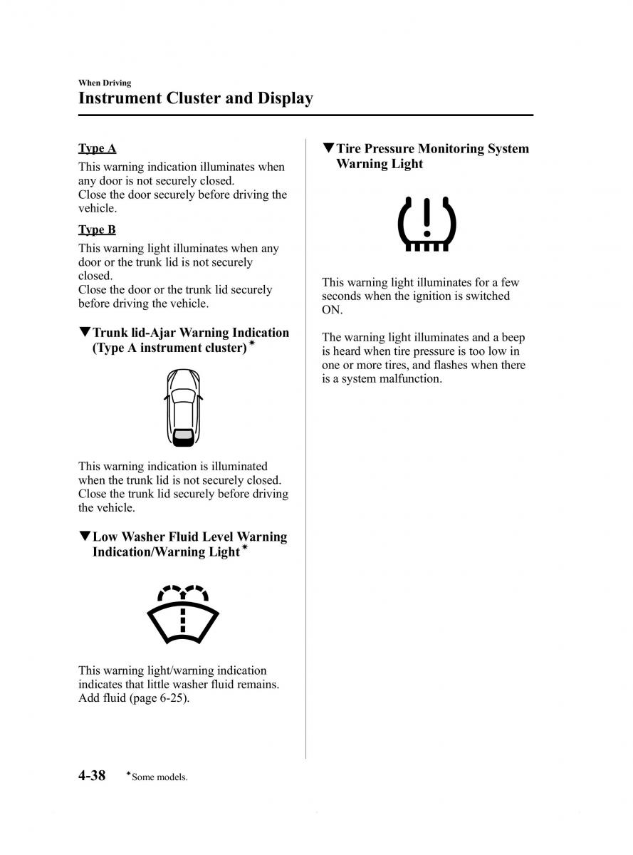 Mazda 6 III owners manual / page 162