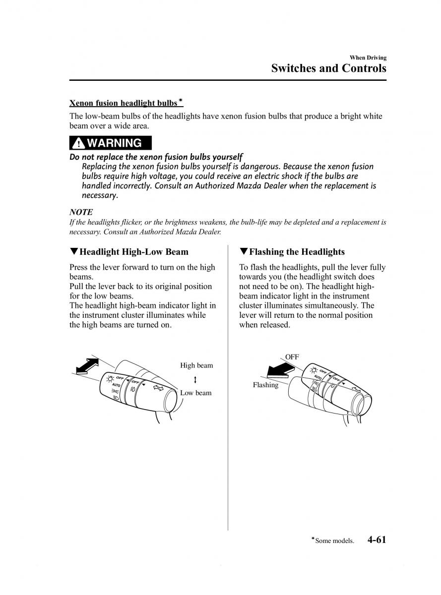 Mazda 6 III owners manual / page 185