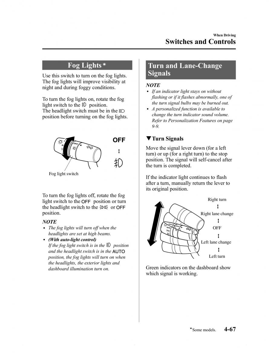 Mazda 6 III owners manual / page 191