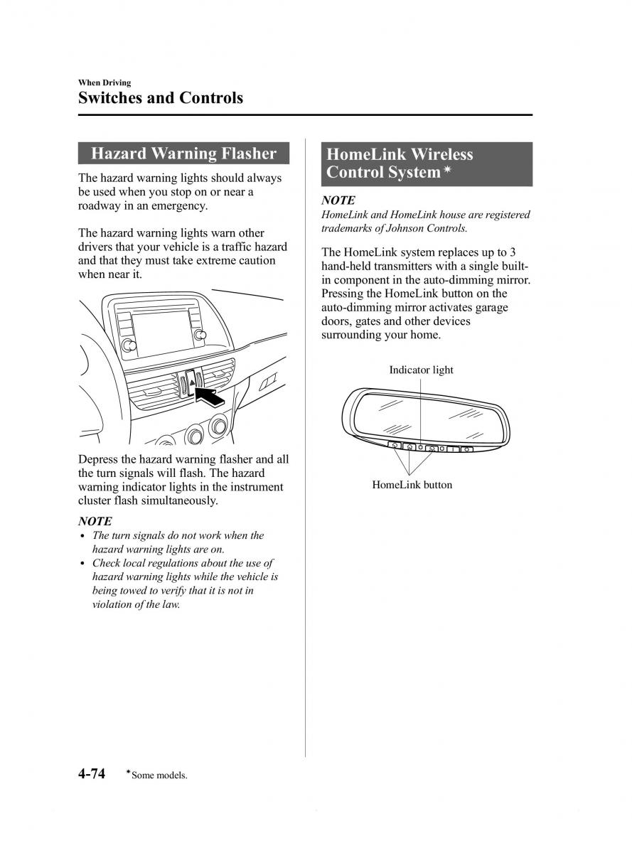 Mazda 6 III owners manual / page 198