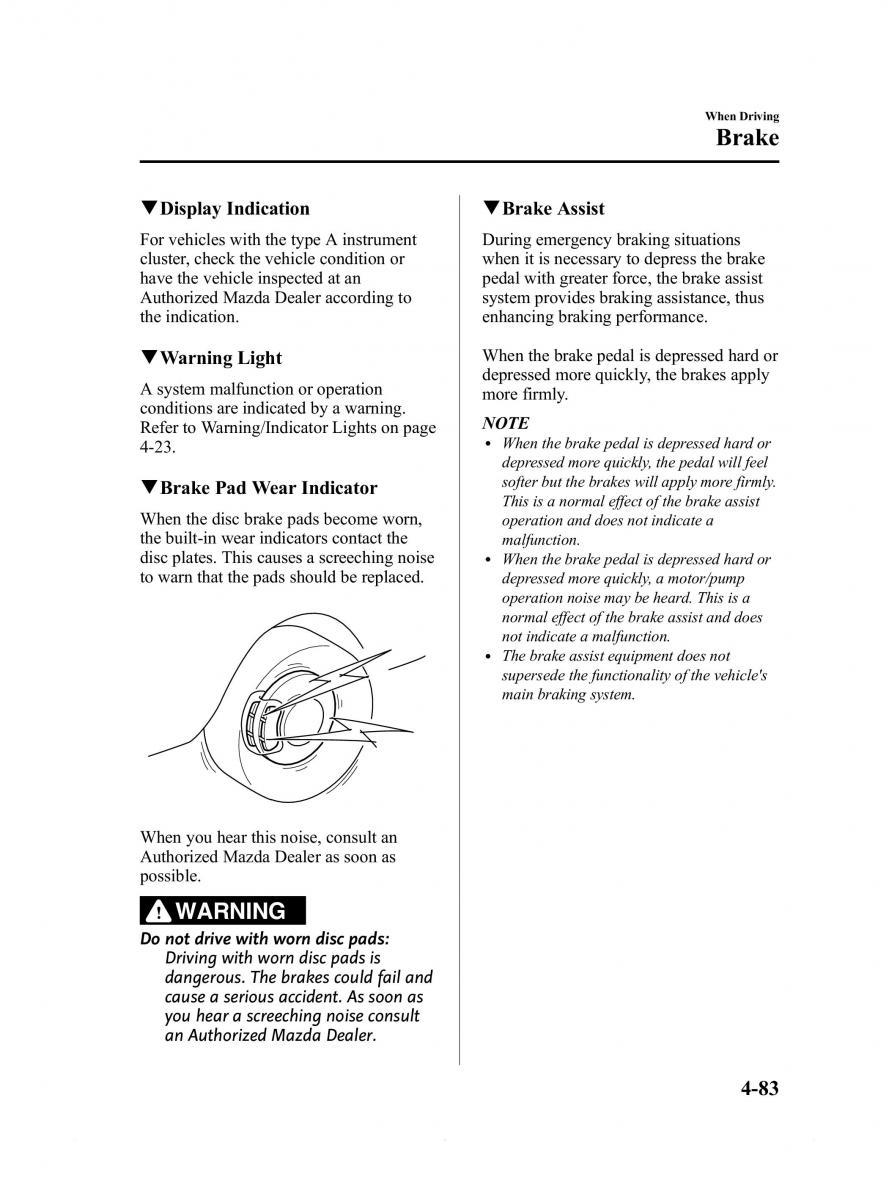 Mazda 6 III owners manual / page 207